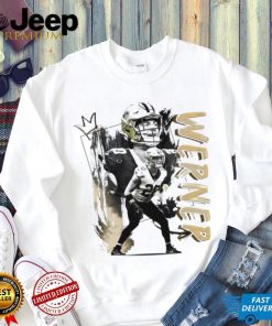 Pete Werner number 20 New Orleans Saints football player pose portrait shirt