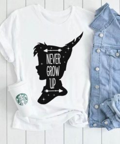 Peter Pan Quote, Never Grow Up T shirt,