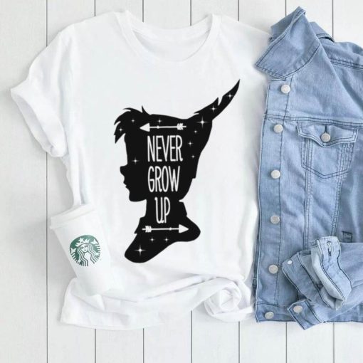 Peter Pan Quote, Never Grow Up T shirt,