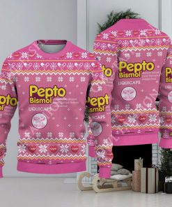 Pharmacy Nurse Medical pepto bismol liquicaps Ugly Christmas Sweater