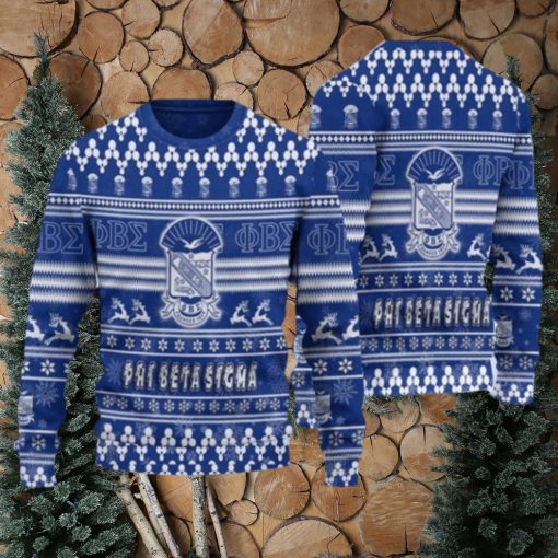 Phi Beta Sigma Ugly Christmas Sweater