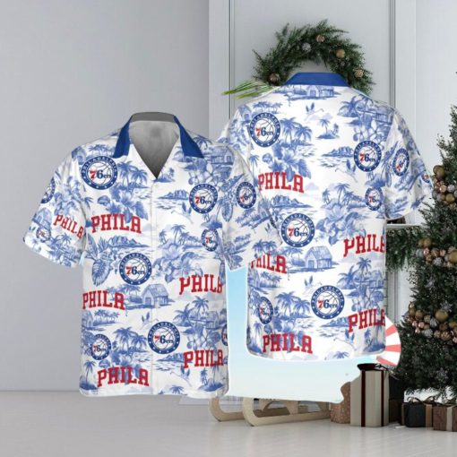 Philadelphia 76Ers National Basketball Association Hawaiian Shirt Gift For Fans