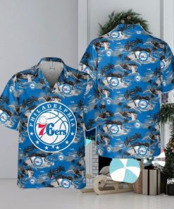 Philadelphia 76Ers National Basketball Association Hawaiian Shirt