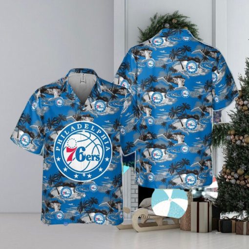 Philadelphia 76Ers National Basketball Association Hawaiian Shirt