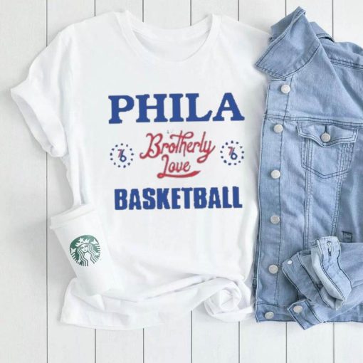 Philadelphia 76ers Brotherly Love Basketball 2023 Playoffs shirt