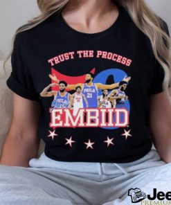 Philadelphia 76ers Joel Embiid x Trust The Process shirt