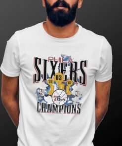 Philadelphia 76ers Phila Sixers Champions retro shirt