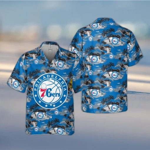 Philadelphia 76ers Trendy Hawaiian Shirt For Men And Women Gift Floral Aloha Beach