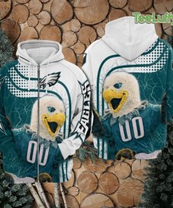 Philadelphia Eagles 3D Printed Hoodie Ver 86