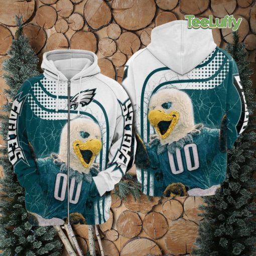 Philadelphia Eagles 3D Printed Hoodie Ver 86