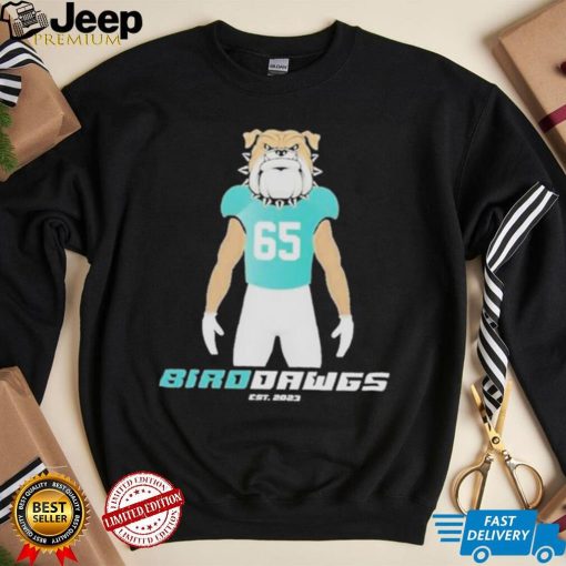 Philadelphia Eagles And Georgia Bulldogs Bird Dawgs Mascots Shirt