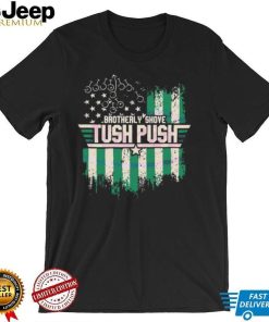 Philadelphia Eagles Brotherly Shove Tush Push vintage t shirt