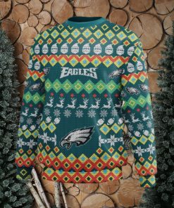 Philadelphia Eagles Colorful Ugly Christmas Sweater