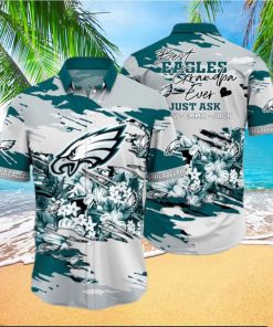 Philadelphia Eagles Custom Hawaiian Shirt Short T Shirt Hawaiian Pattern Print Style