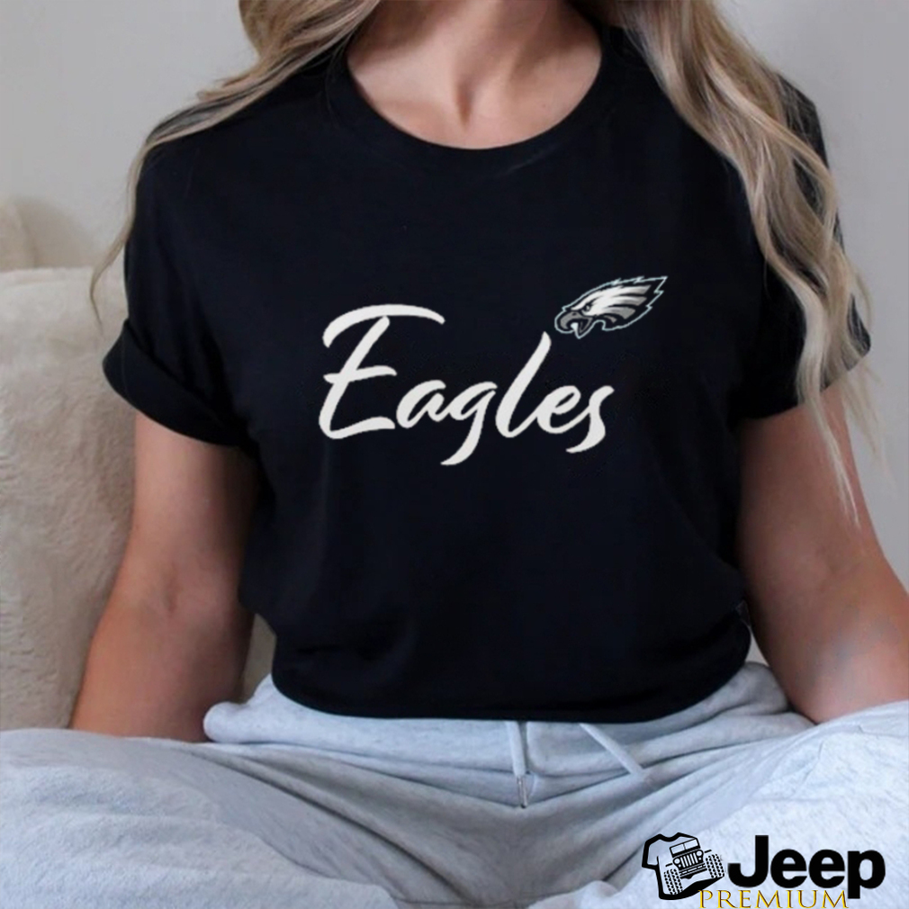 Women's Fanatics Branded White Philadelphia Eagles Retro Power Long Sleeve  T-Shirt