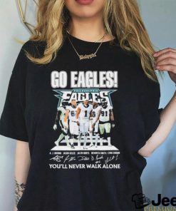 Philadelphia Eagles Go Eagles You’ll Never Walk Alone 2023 Shirt