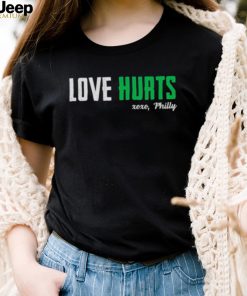 Philadelphia Eagles Love Hurts Xoxo Philly shirt