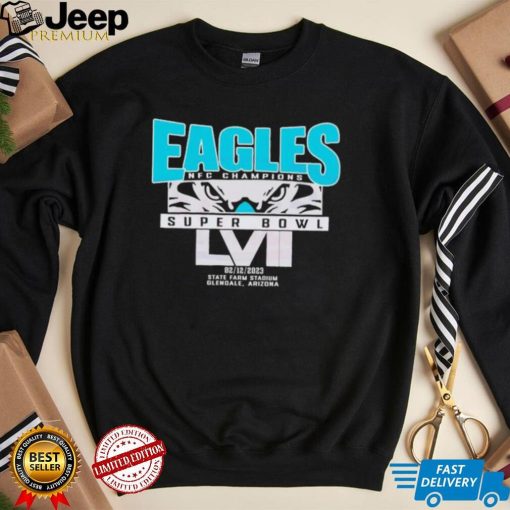 Philadelphia Eagles NFC Champions Super Bowl LVII Shirt