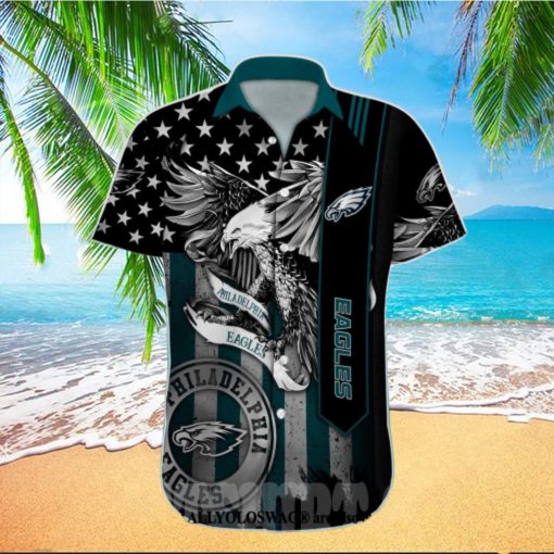 Philadelphia Eagles NFL Custom Full Printed Unisex Hawaiian Shirt