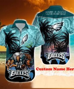 Philadelphia Eagles NFL Custom Name Hawaiin Shirt Best Design For Fans