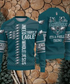 Philadelphia Eagles NFL Design 2023 Unisex Ugly Sweater