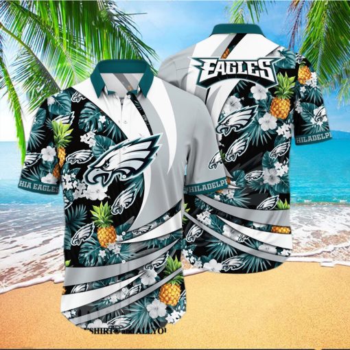 Philadelphia Eagles NFL Flower Full Printing Classic Hawaiian Shirt