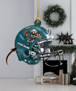 Philadelphia Eagles NFL Helmet Personalized Xmas Gift Christmas Tree Decorations Ornament