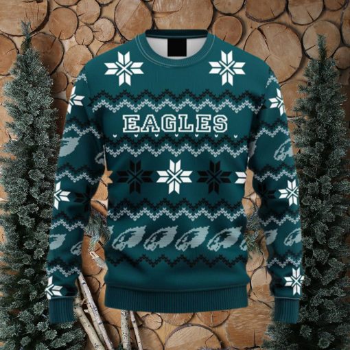 Philadelphia Eagles NFL Limited Ugly Sweater Sweatshirt Festivity Gift Christmas