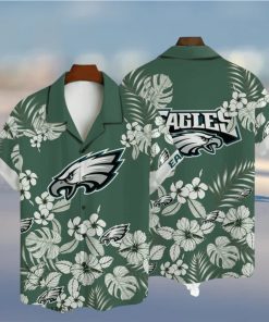 Philadelphia Eagles National Football League 3D AOP Hawaiian Shirt For Fans