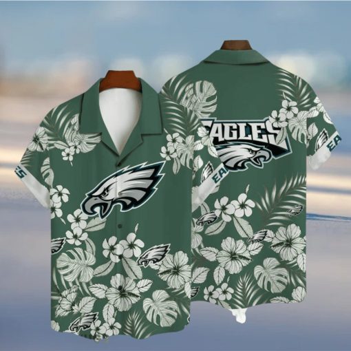 Philadelphia Eagles National Football League 3D AOP Hawaiian Shirt For Fans