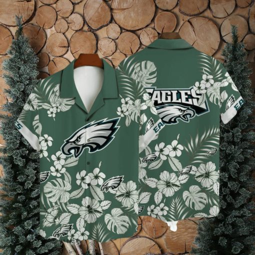Philadelphia Eagles National Football League 3D AOP Hawaiian Shirt
