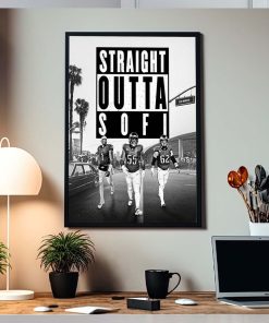 Philadelphia Eagles Straight Outta Sofi Home Decor Poster Canvas