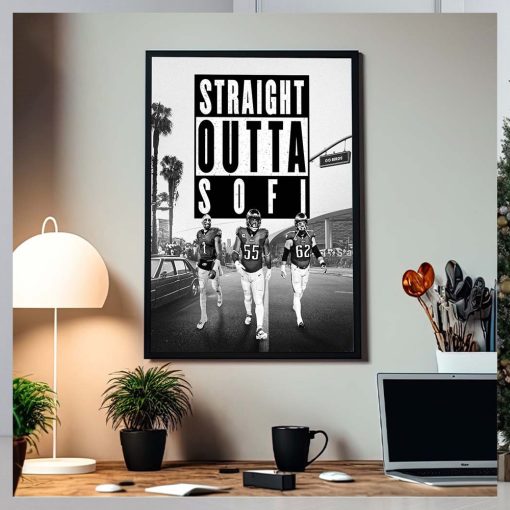 Philadelphia Eagles Straight Outta Sofi Home Decor Poster Canvas