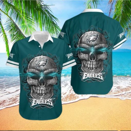 Philadelphia Eagles Sugar Skull NFL Gift For Fans Shirt