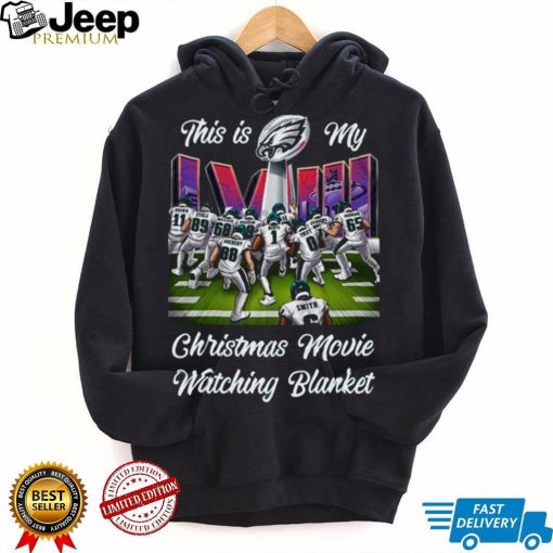 Philadelphia Eagles This Is My Christmas Movie And Watching Nfl Team T shirt