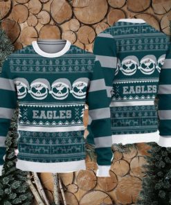 Philadelphia Eagles Ugly Christmas Reindeer Xmas Sweater Handmade Gift Mens Women
