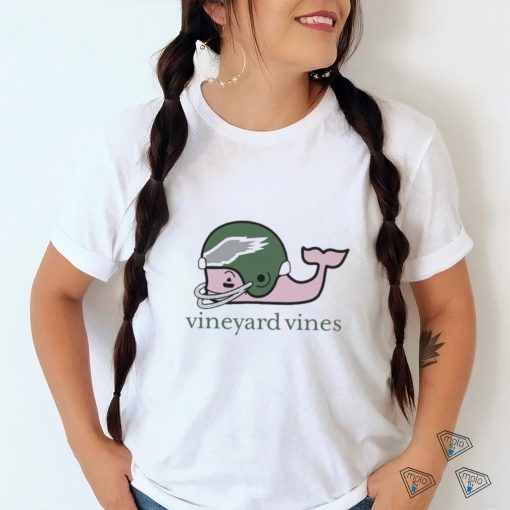 Philadelphia Eagles Vineyard Vines Helmet Shirt