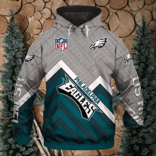 Philadelphia Eagles Youth 3D Hoodie