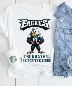 Philadelphia Eagles football sundays are for the birds mascot funny gift shirt