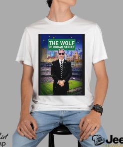 Philadelphia Eagles the wolf of broad street photo shirt