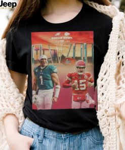 Philadelphia Eagles vs Kansas City Chiefs Super Bowl LVII shirt