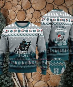 Philadelphia Eagles – DeVonta Smith #6 Super Bowl LVII 2023 Not Everyone Has Good Taste Ugly Christmas Sweater