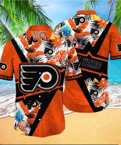 Philadelphia Flyers NHL Hawaiian Shirt Leisure Aloha Shirt