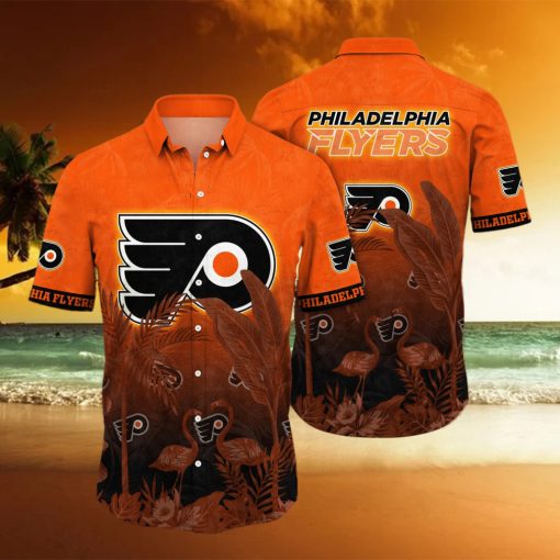 Philadelphia Flyers NHL Hawaiian Shirt Sunsetstime Aloha Shirt