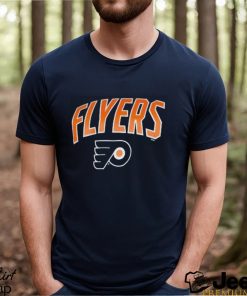 Philadelphia Flyers Profile Big & Tall Arch Over Logo T Shirt