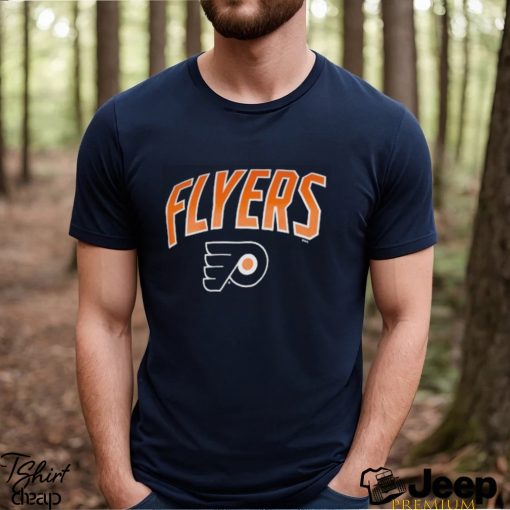 Philadelphia Flyers Profile Big & Tall Arch Over Logo T Shirt