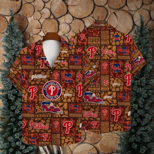 Philadelphia Phillie Major League Baseball 3D Print Hawaiian Shirt