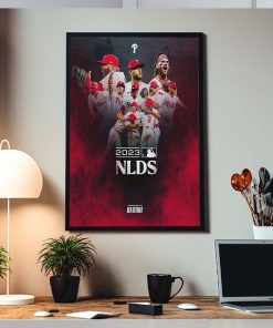 Philadelphia Phillies Advance To 2023 MLB NLDS Red October Home Decor Poster Canvas