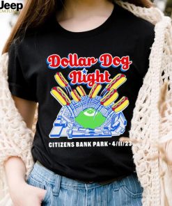 Philadelphia Phillies Dollar Dog Night Citizens Bank Park 2023 shirt