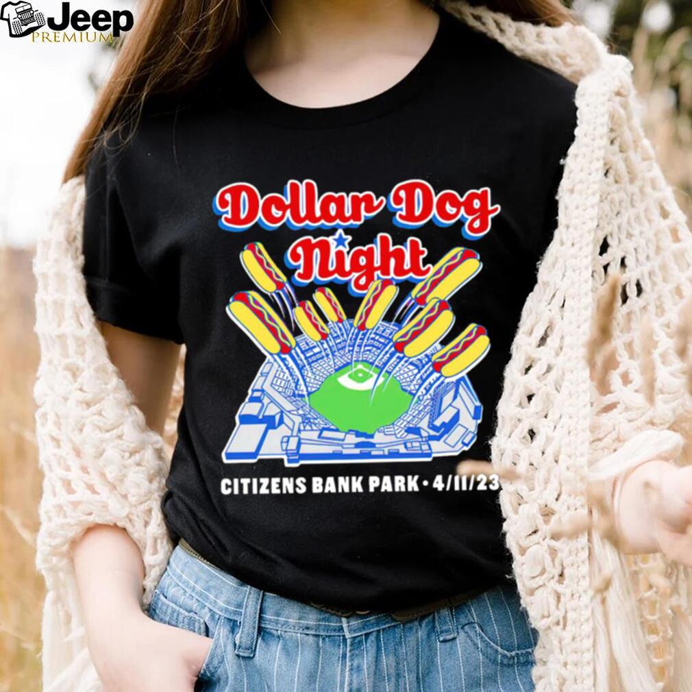 Philadelphia Phillies Dollar Dog Night Citizens Bank Park 2023 shirt -  teejeep